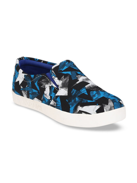 

Big Fox Boys Blue & Black Slip-On Sneakers