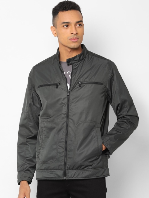 

Allen Solly Men Grey Solid Tailored Jacket