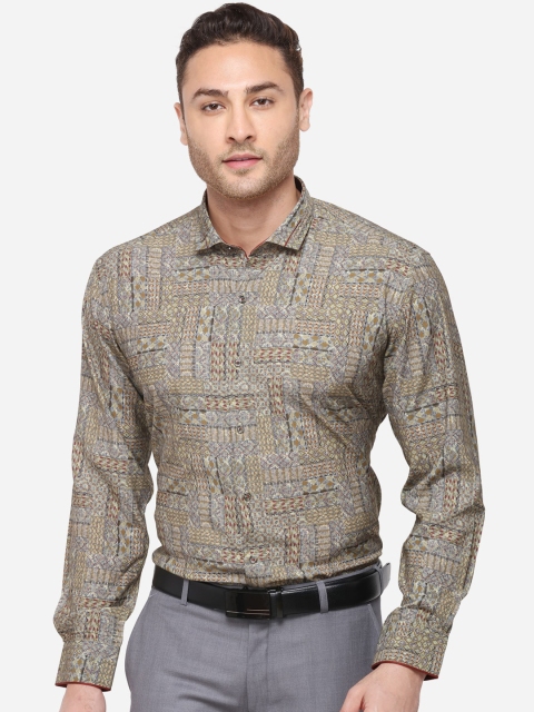 

JB STUDIO Men Multicoloured Slim Fit Printed Formal Shirt, Multi
