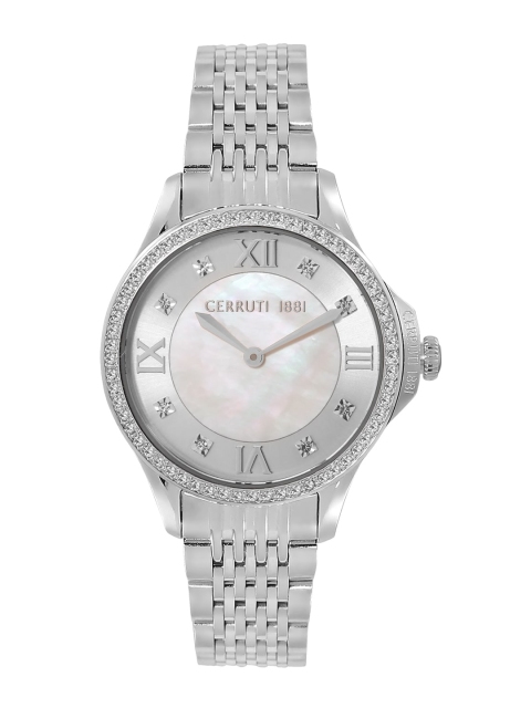 

Cerruti 1881 Women Silver-Toned Analogue Watch CRM22601