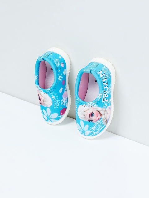 

max Girls Blue Slip-On Sneakers