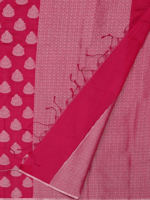 

Pothys Pink Woven Design Cotton Blend Saree