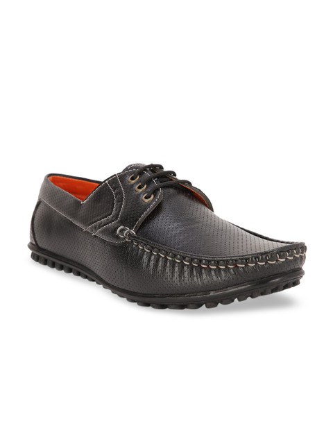 

CASOR Men Black Formal Derbys