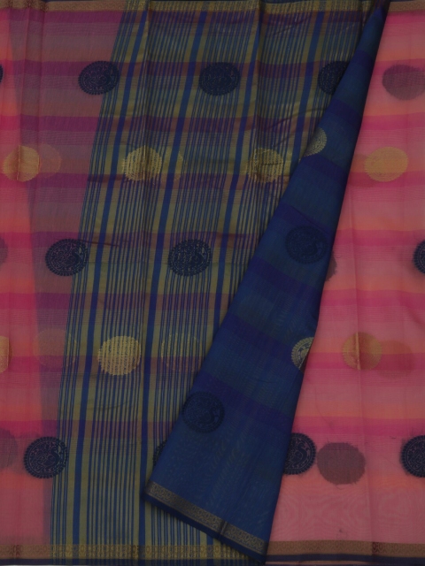 

Pothys Pink Woven Design Cotton Blend Saree