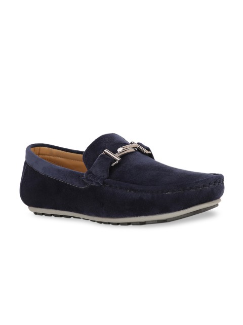 

CASOR Men Navy Blue Loafers