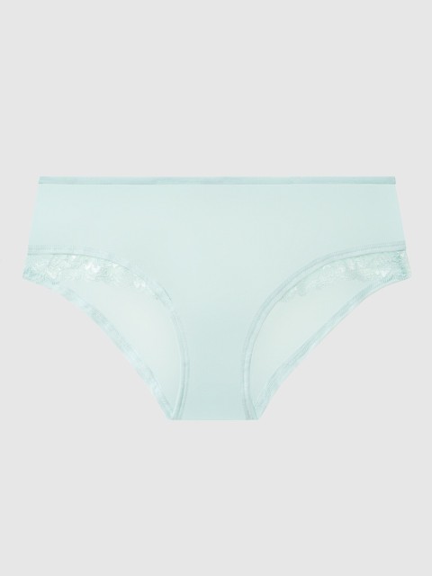 

La Senza Women Blue Solid Lace Ultrasoft Hipster Briefs 11152283-30QQ