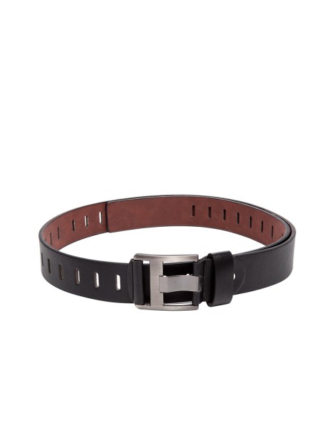 

Apsis Men Black & Brown Solid Belt