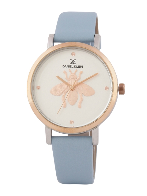 

Daniel Klein Women Gold-Toned & Blue Analogue Watch