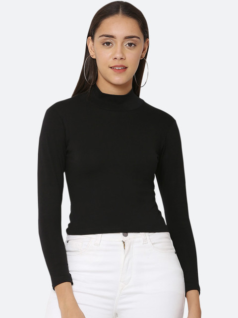 

Everlush Women Black Solid Top