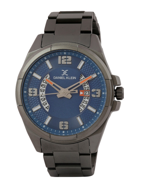 

Daniel Klein Men Navy Blue & Grey Analogue Watch