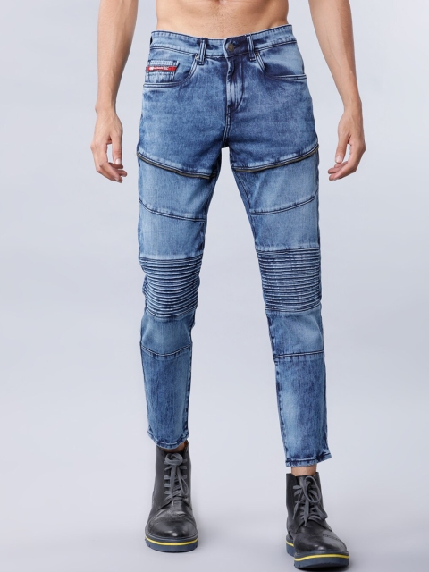 

Ecko Unltd Men Blue Tapered Fit Mid-Rise Clean Look Stretchable Jeans