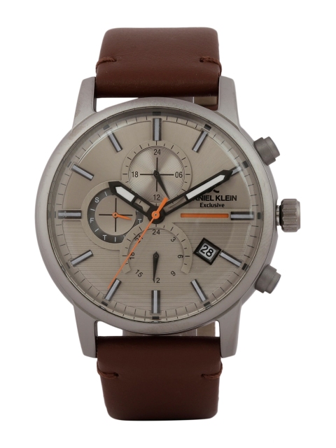 

Daniel Klein Men Grey Analogue Watch