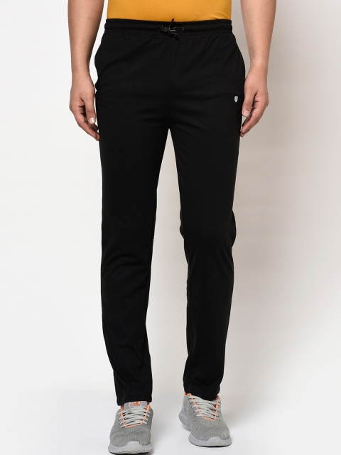 

Octave Men Black Solid Track Pants