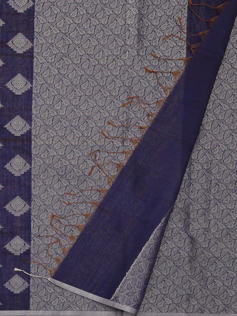 

Pothys Violet Woven Design Cotton Blend Saree