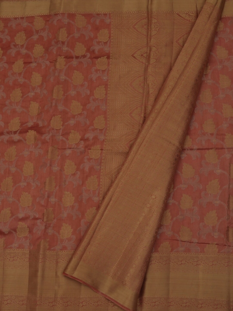 

Pothys Pink Woven Design Jute Silk Saree