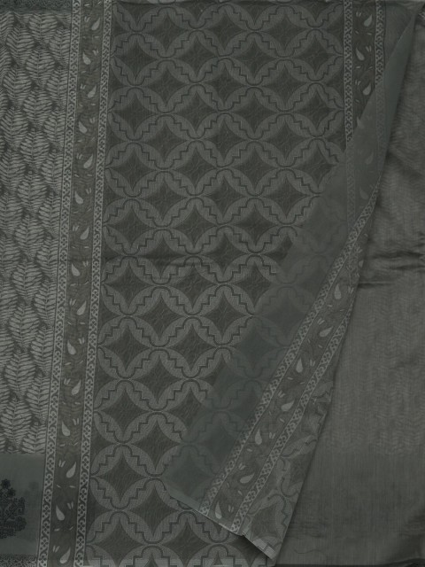 

Pothys Grey Woven Design Supernet Saree