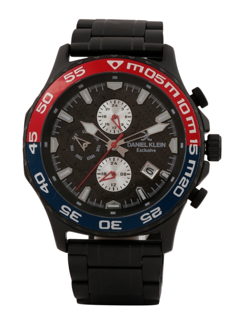 

Daniel Klein Men Black Analogue Watch