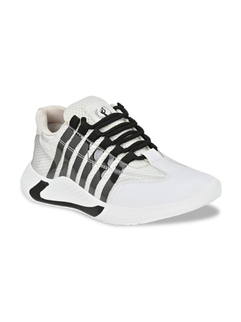 

Prolific Men White Mesh Running Shoes
