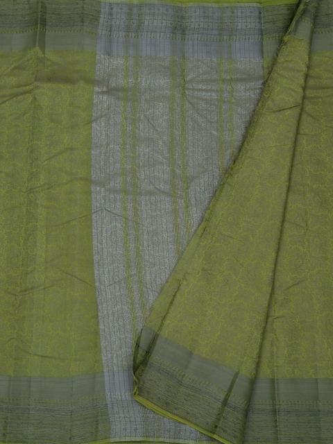 

Pothys Green Woven Design Jute Silk Saree