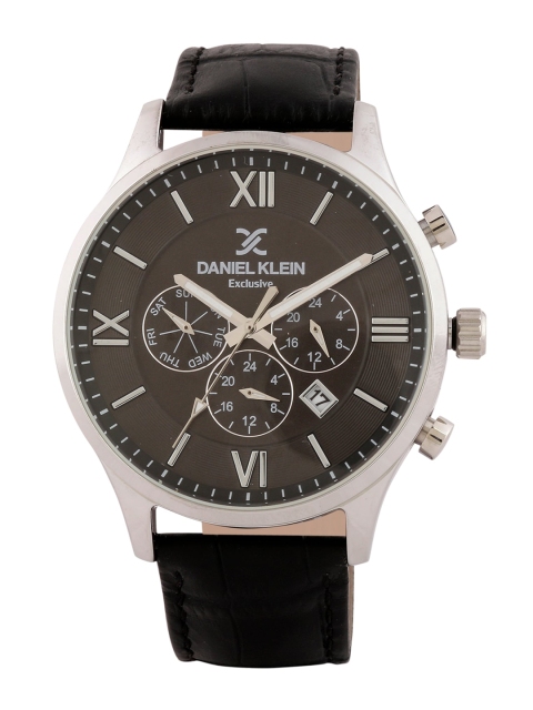 

Daniel Klein Men Black Analogue Watch