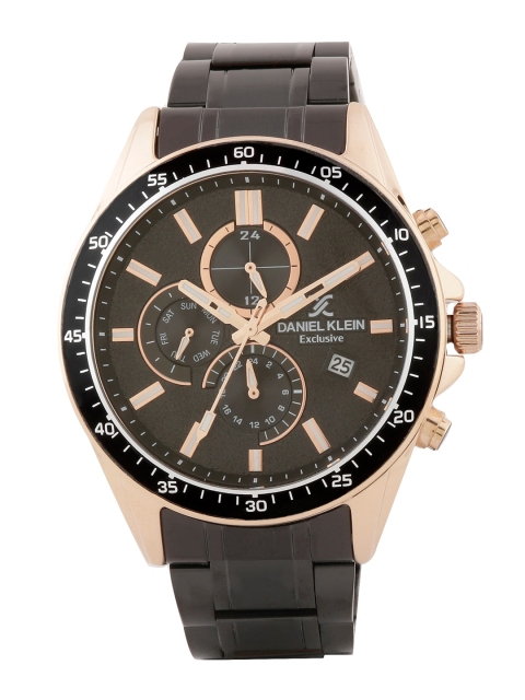 Daniel Klein Men Brown Analogue Watch