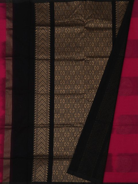 

Pothys Magenta & Pink Silk Cotton Woven Design Saree