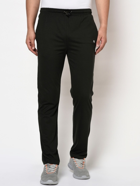 

Octave Olive Green Solid Track Pants
