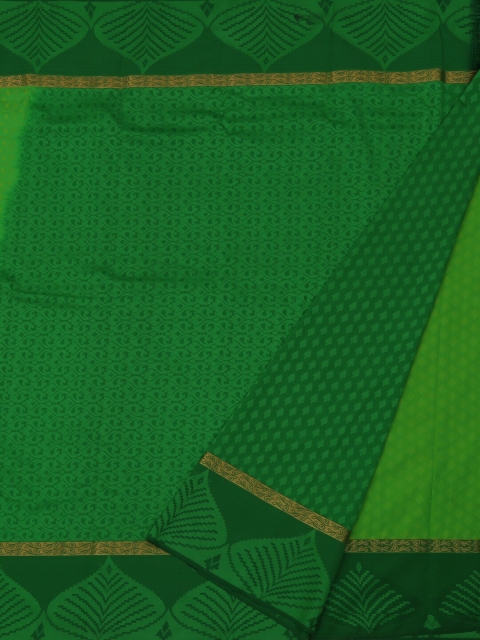 

Pothys Green Printed Art Silk Saree