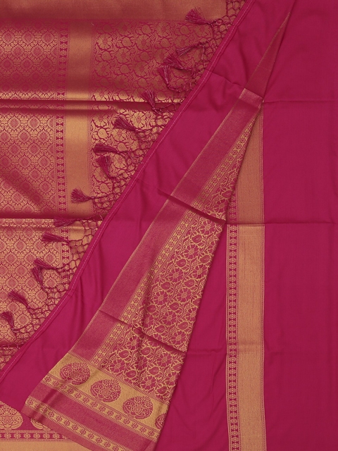 

Pothys Pink Woven Design Art Silk Saree