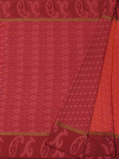 

Pothys Pink & Orange Art Silk Woven Design Saree
