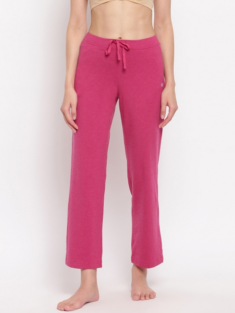 

Enamor Women Pink Slim Fit Pull on Lounge Pants, Magenta