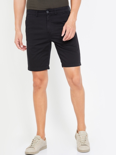 

Fame Forever by Lifestyle Men Black Solid Regular Shorts