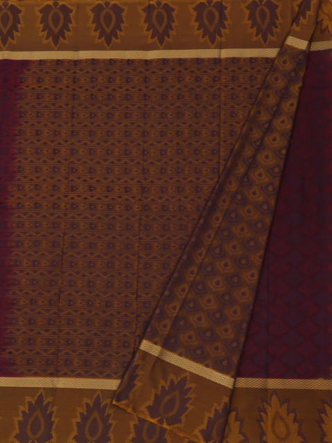 

Pothys Maroon Printed Art Silk Saree