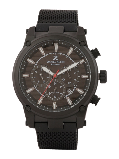 

Daniel Klein Men Black Analogue Watch