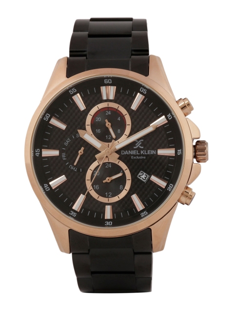 

Daniel Klein Men Brown Analogue Watch