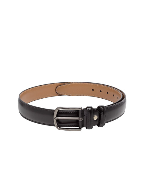 

Apsis Men Black Solid Belt