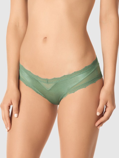 

La Senza Women Green Self-Design Hipster Briefs 11149007-4GG2