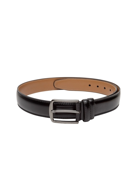 

Apsis Men Black Solid Belt