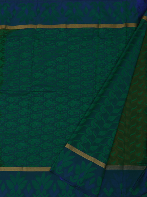

Pothys Green Printed Art Silk Saree