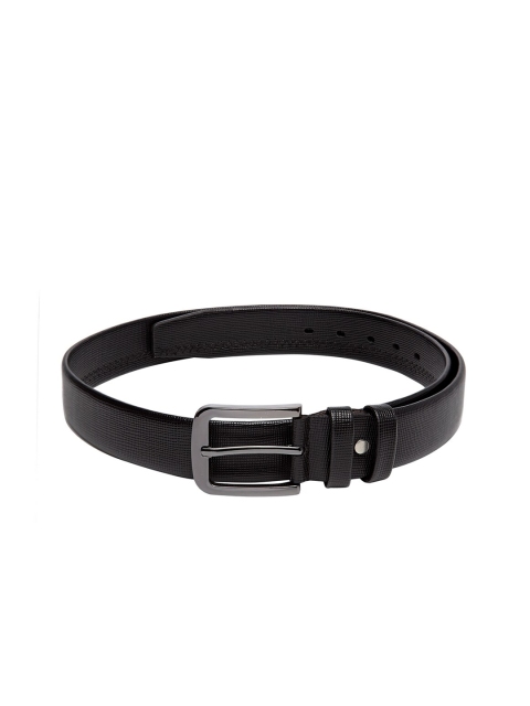 

Apsis Men Black Solid Belt