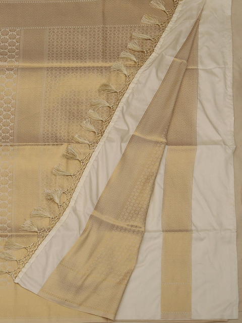 

Pothys Off-White Woven Design Art Silk Saree
