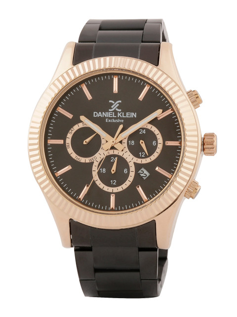 

Daniel Klein Men Brown Analogue Watch