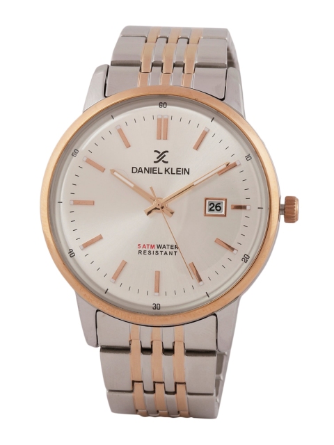 

Daniel Klein Men Silver-Toned Analogue Watch