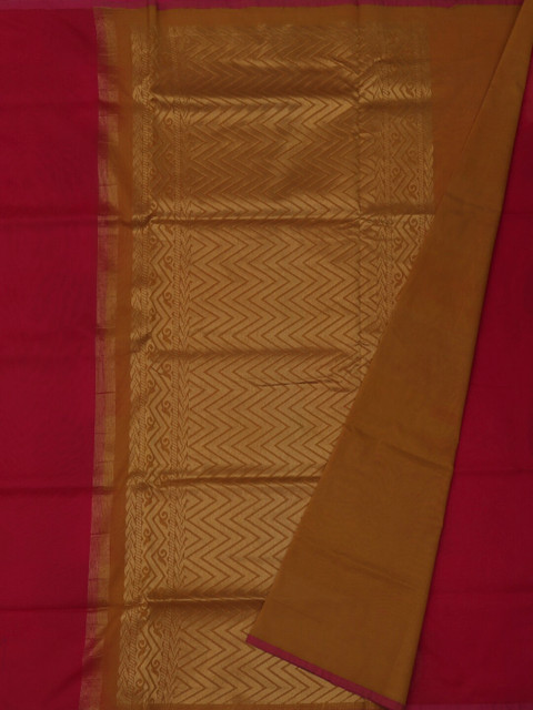 

Pothys Red Printed Silk Cotton Saree