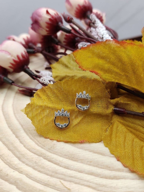 

Sia Art Jewellery Gold-Plated Contemporary Studs