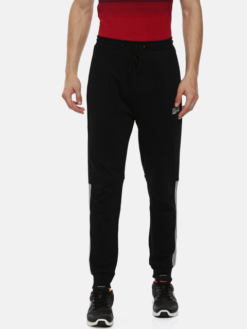 

Proline Active Men Black & White Printed Slim-Fit Joggers