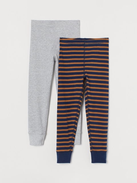 

H&M Boys 2-Pack Longjohns, Grey