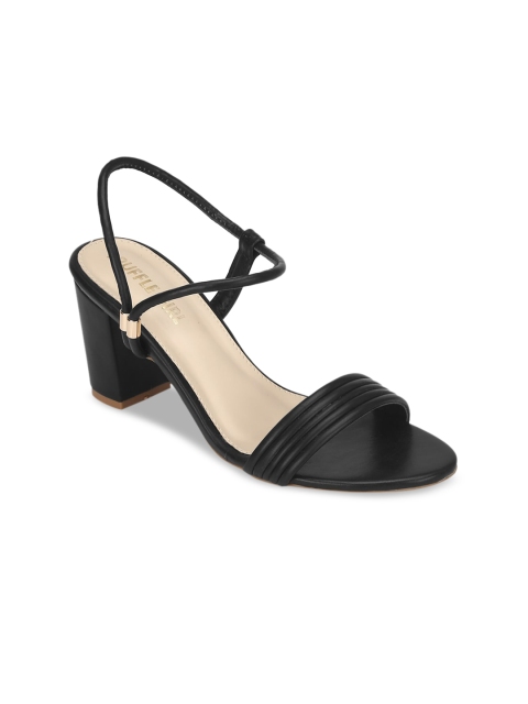 

Truffle Collection Women Black Solid Heels