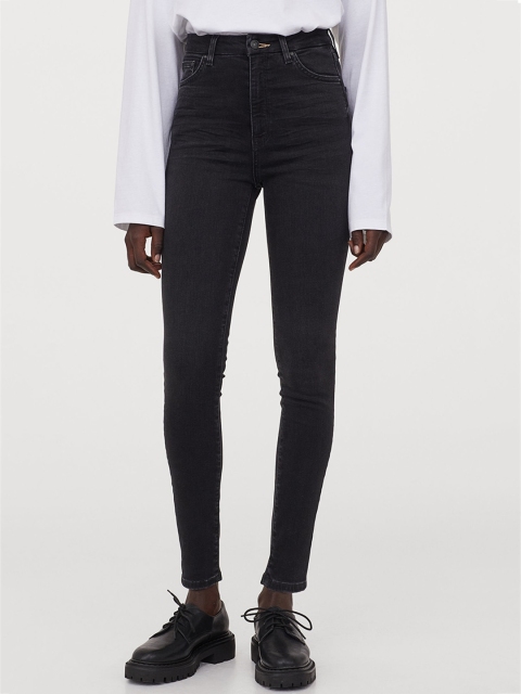 

H&M Women Black Embrace High Ankle Jeans