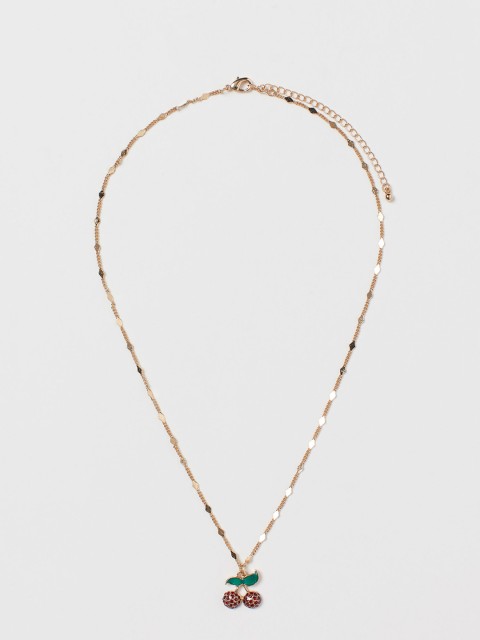 

H&M Women Gold-Plated Pendant Necklace